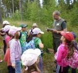 1.A na výletě v Mladecku s lesním pedagogem - 19.června 2014
